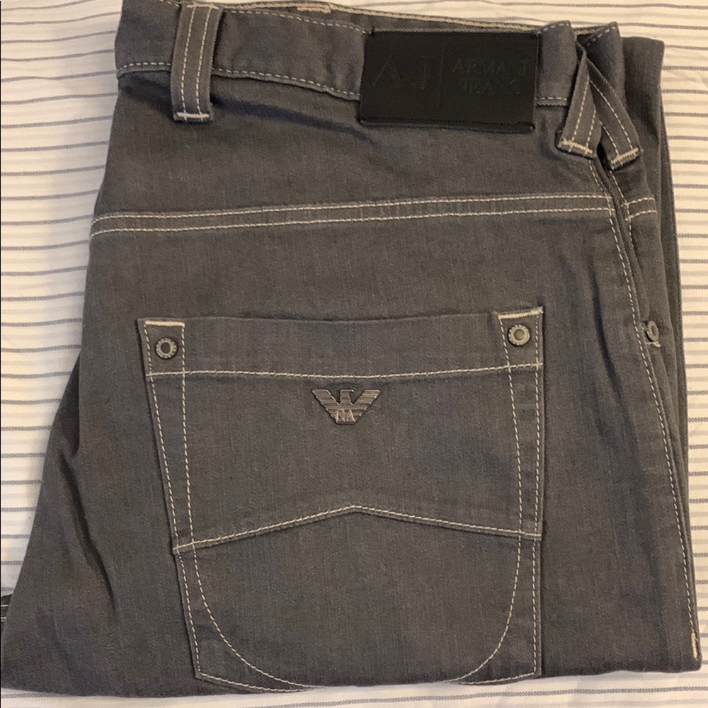 100% Authentic Armani Exchange Gray Men's Jeans